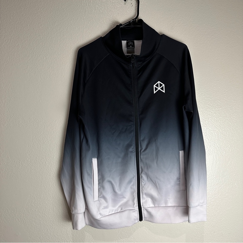 BMFit Fitted Jacket Full Zipper Size Large Gymwear